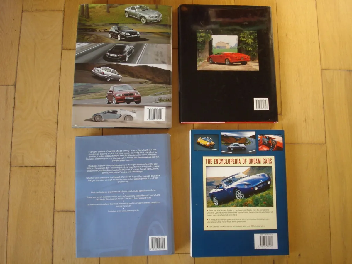 CLASSIC DREAM CARS BOOKS. - Image 4