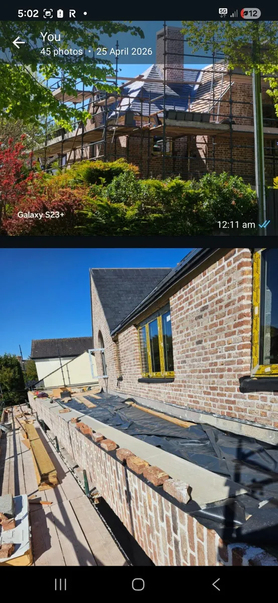 All blockwork brickwork and groundwork - Image 1