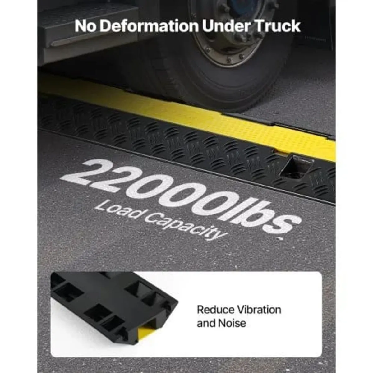 Cable Protector Ramp, 9,979 kg/axle Capacity, 2 Ch - Image 4