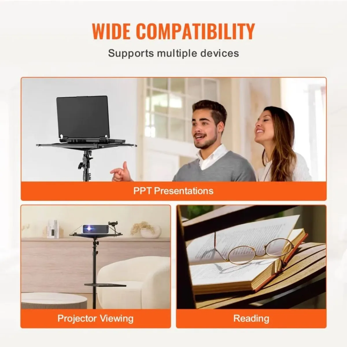 Projector Stand with Wheels, Laptop Stand Tripod A - Image 4