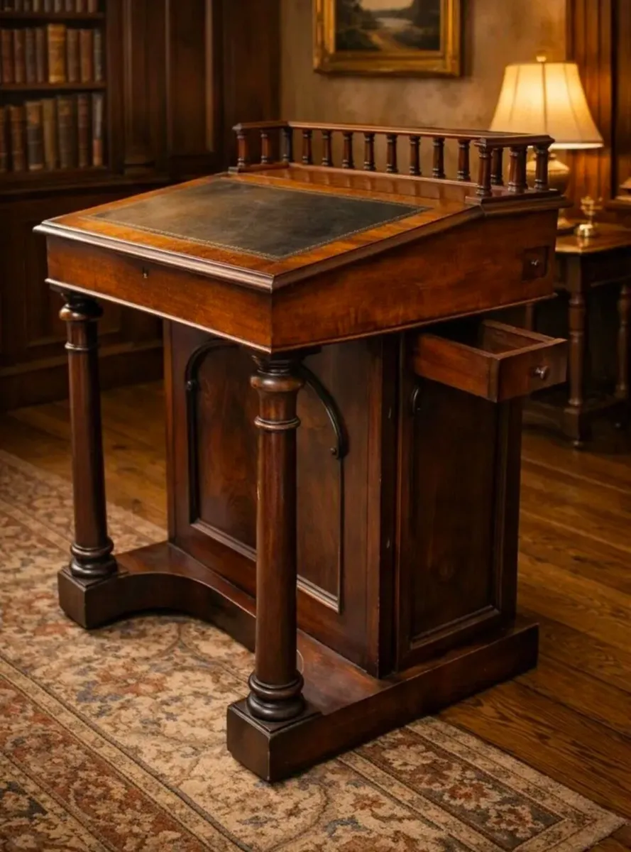 Antique Davenport Desks – Classic Study Collection - Image 4
