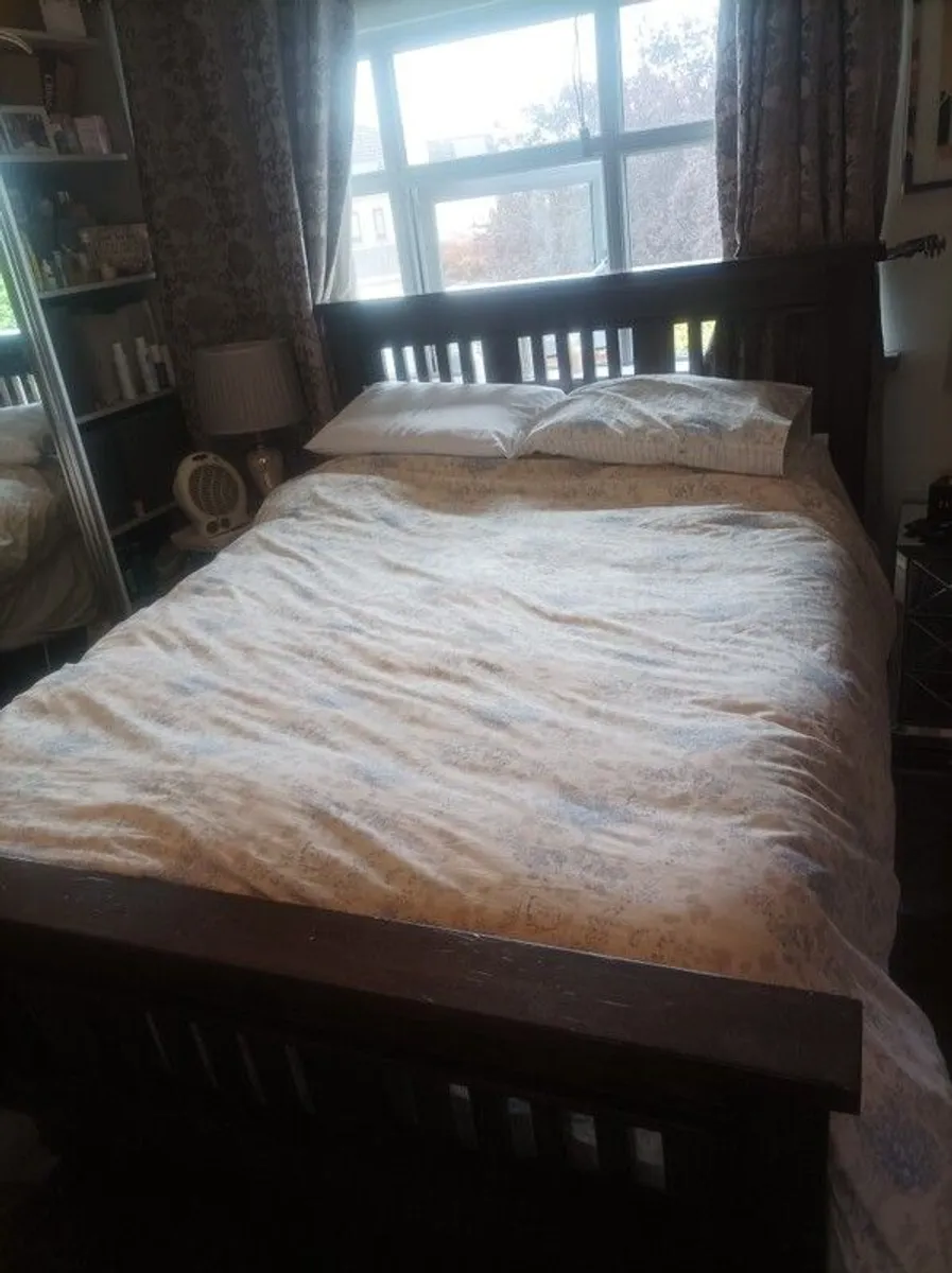 king size bed frame - Image 1
