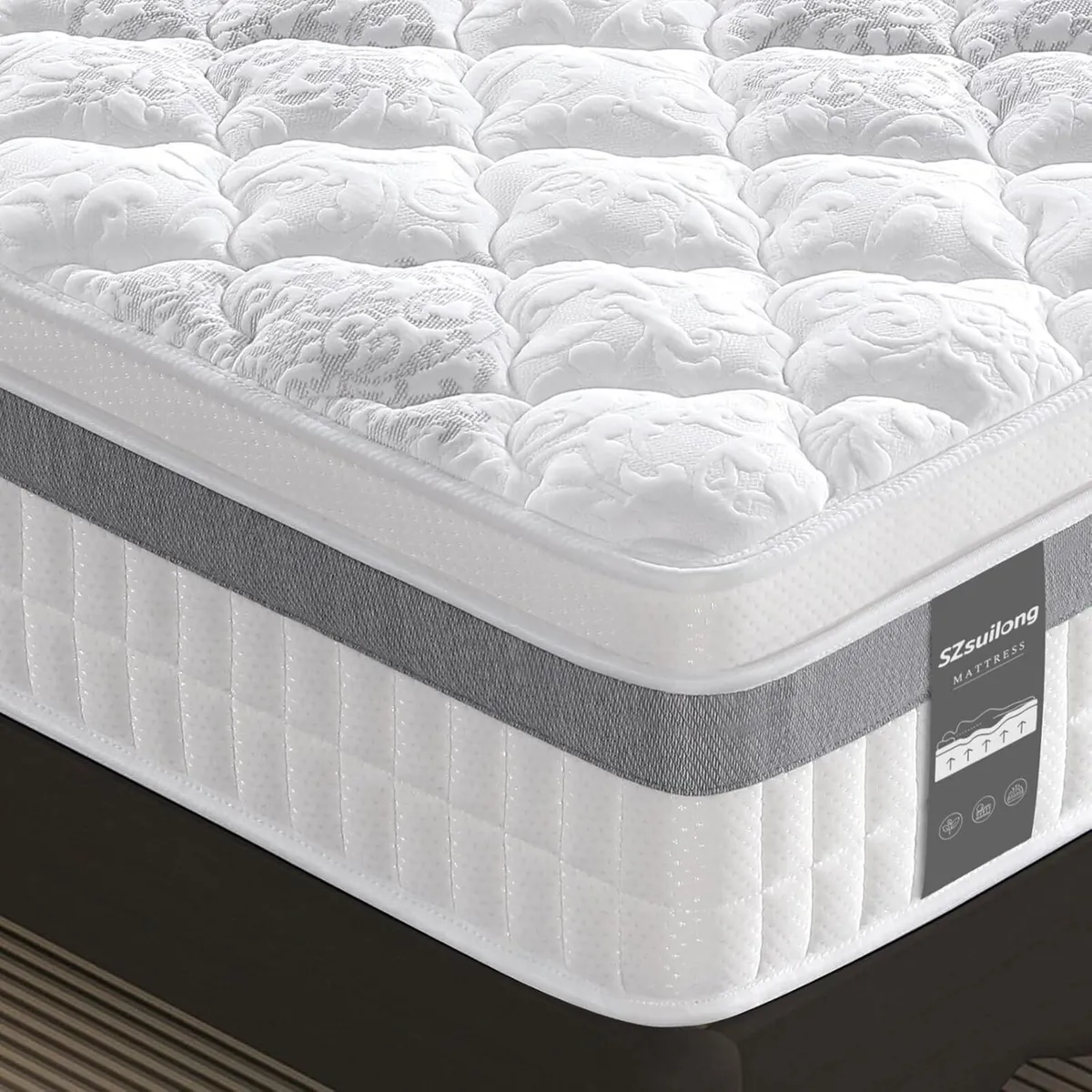 Mattress 11 in Hybrid Pocket Sprung Cooling - Image 1