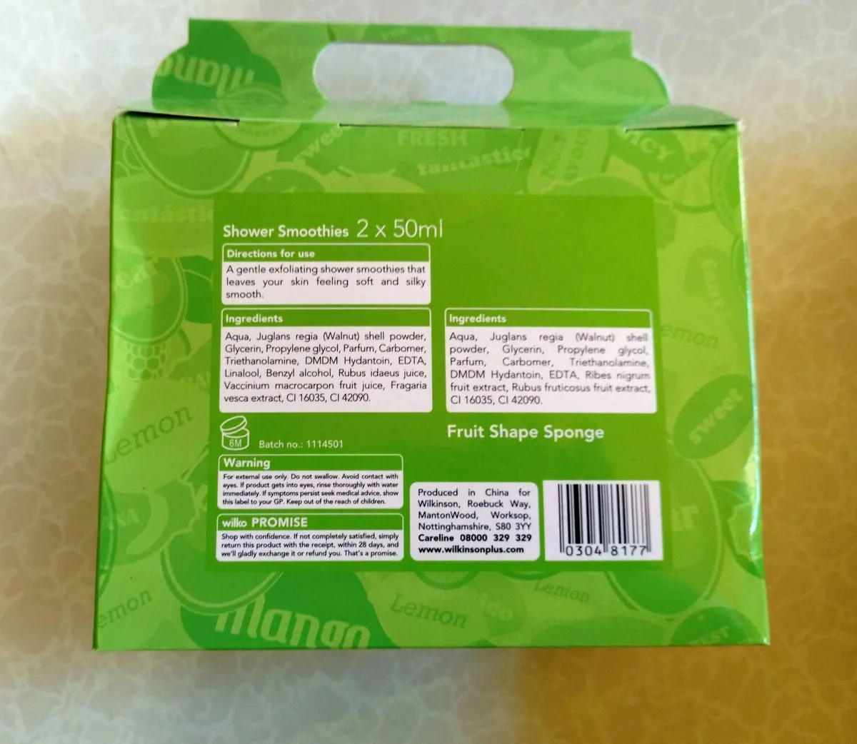 2X50 ML SHOWER SMOOTHIES (NEW). - Image 2