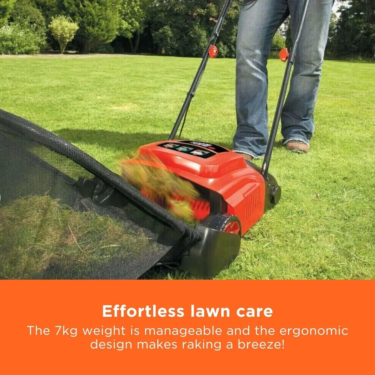 Lawn Raker 600W Adjustable Height Scarifier - Image 2