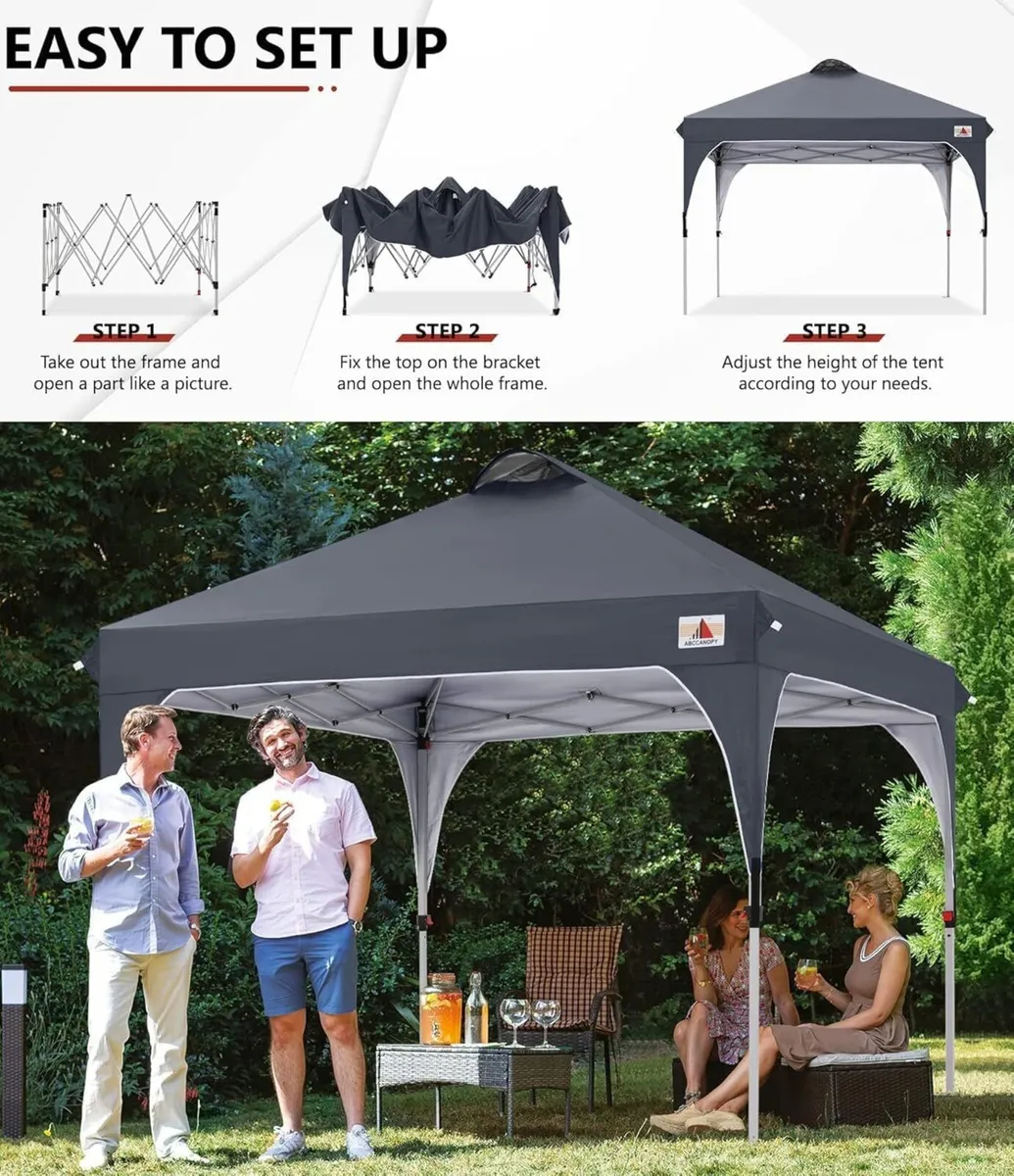 Pop-Up Gazebo Commercial with Accessories Pack - Image 4