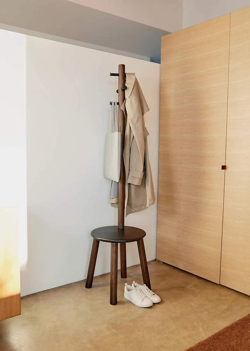 Coat Rack Stool Clothing Organiser Umbrella Holder - Image 2