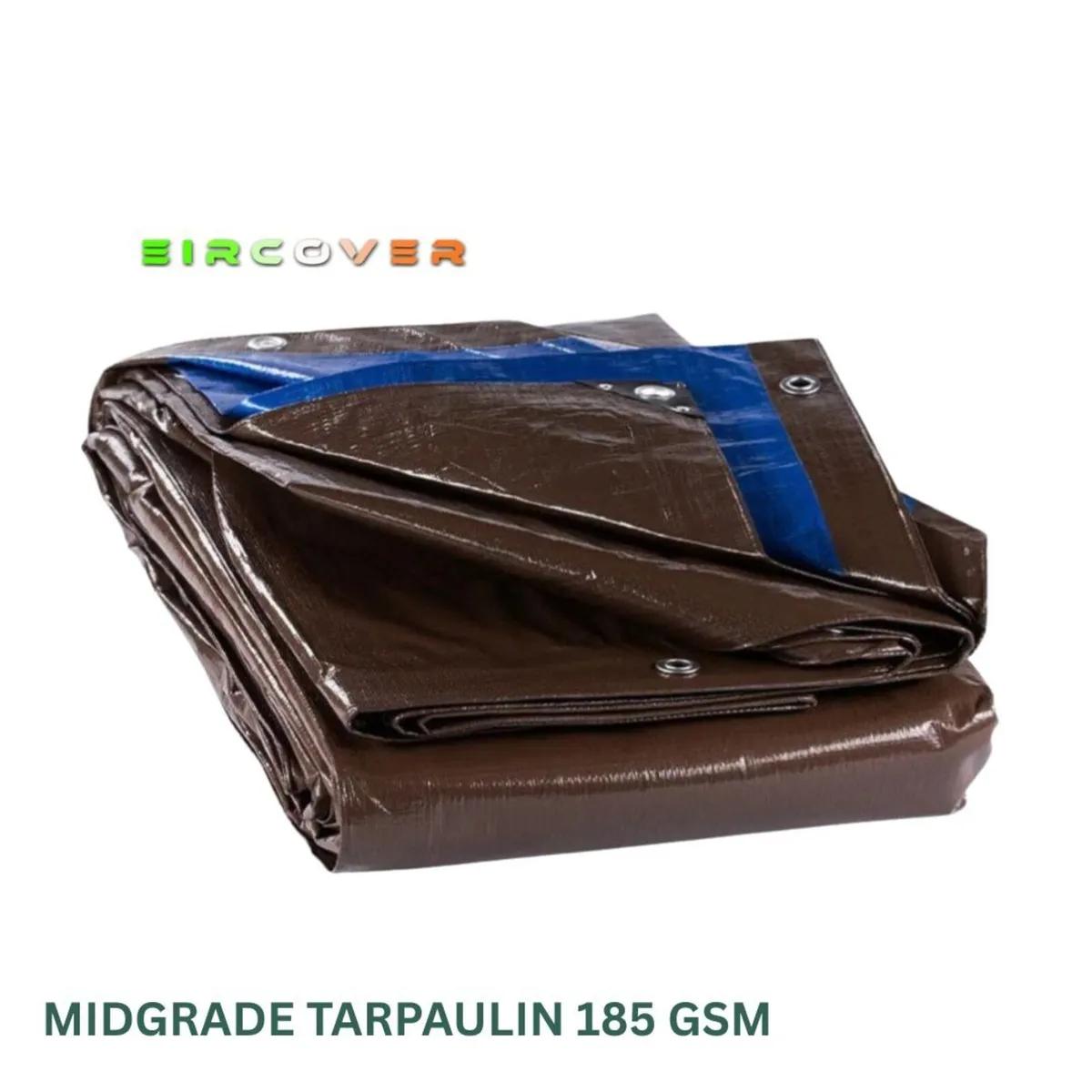 Midgrade Tarpaulin 2.5m x 4m (8' - 13') 185 gsm - Image 4
