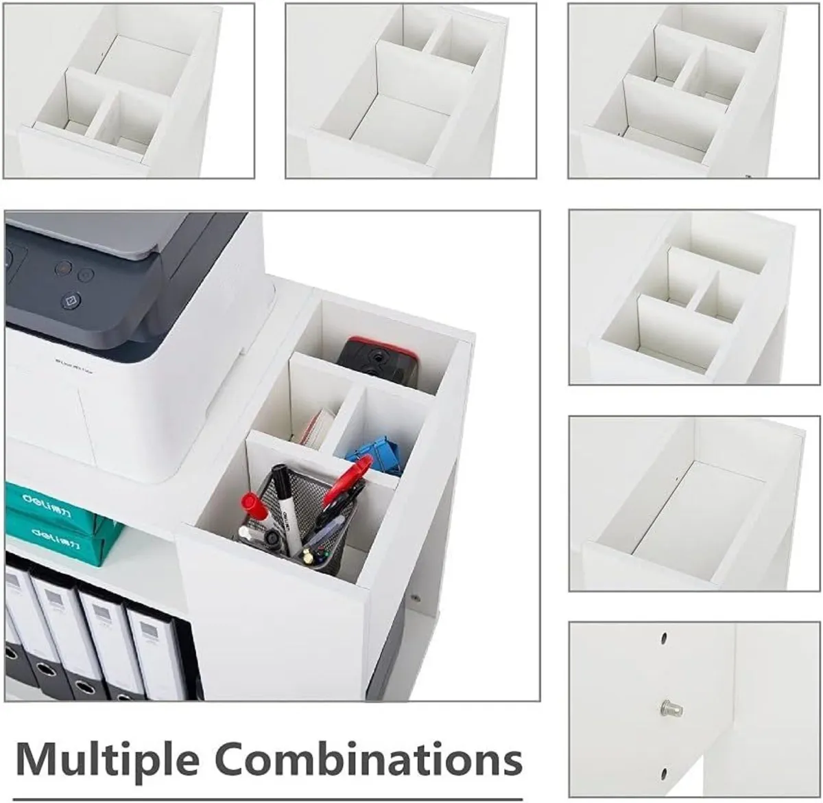 Mobile File Cabinet Lateral Printer Stand - Image 4