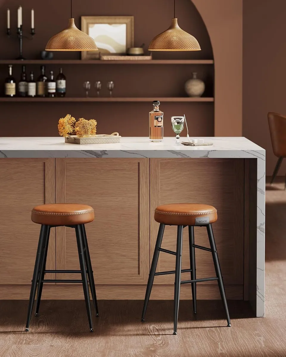 Echo Collection Bar Stool Kitchen Chair High Seat - Image 4