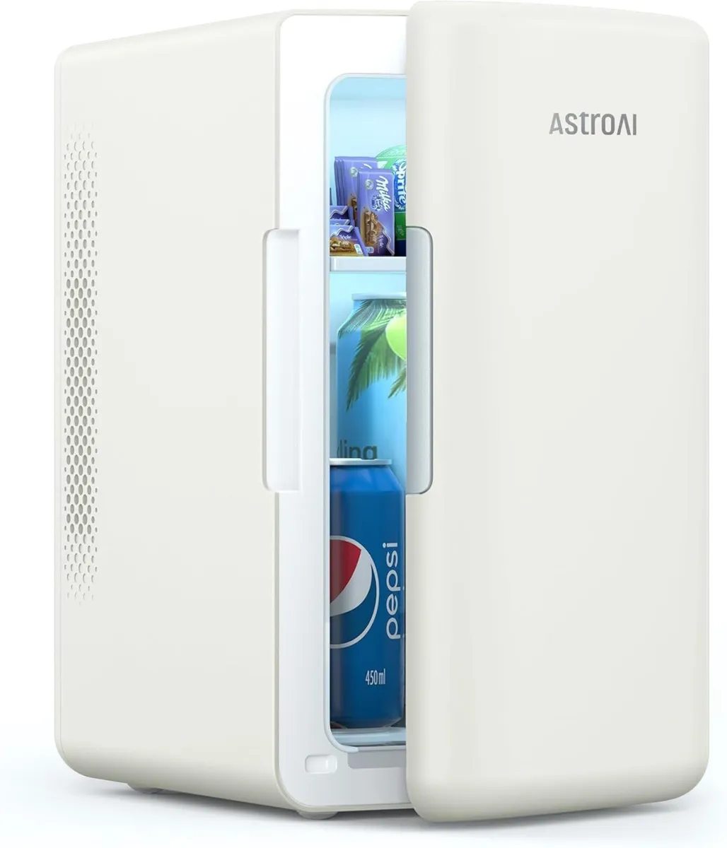Mini Fridge 6 Litre 8 Can for Bedrooms - Image 1