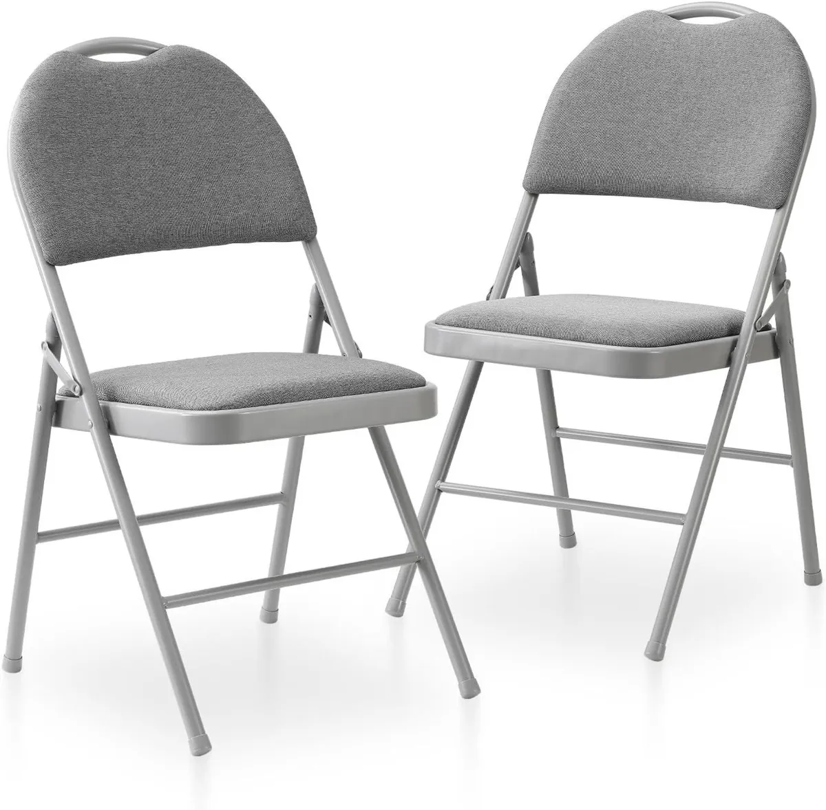 Padded Folding Chairs Fabric Foldable Chair - Image 1