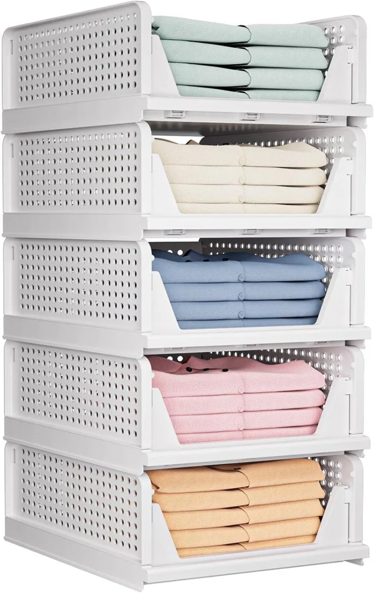 Wardrobe Storage Organiser Folding Closet - Image 1