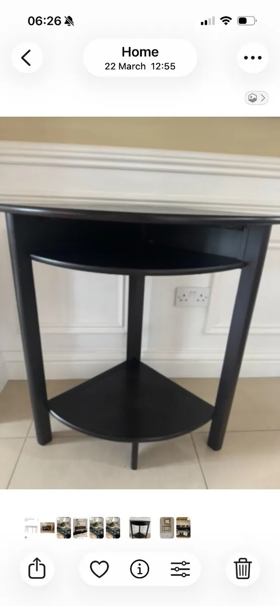 Corner Console Table - Image 1