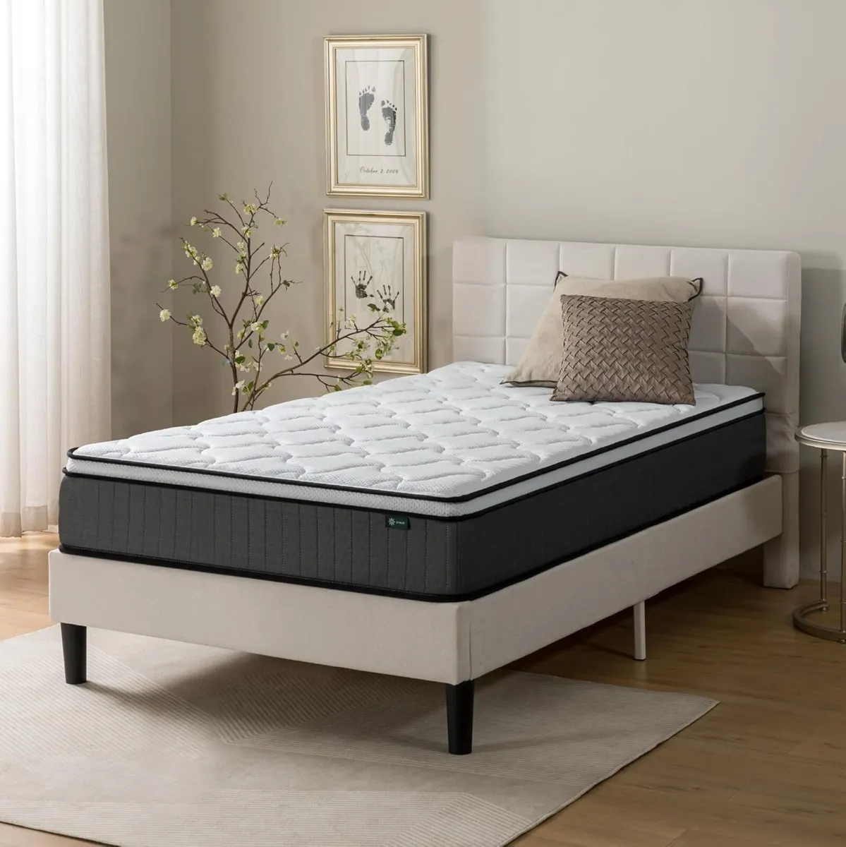 Memory Foam Mattress Pocket Spring 10'' Height - Image 2