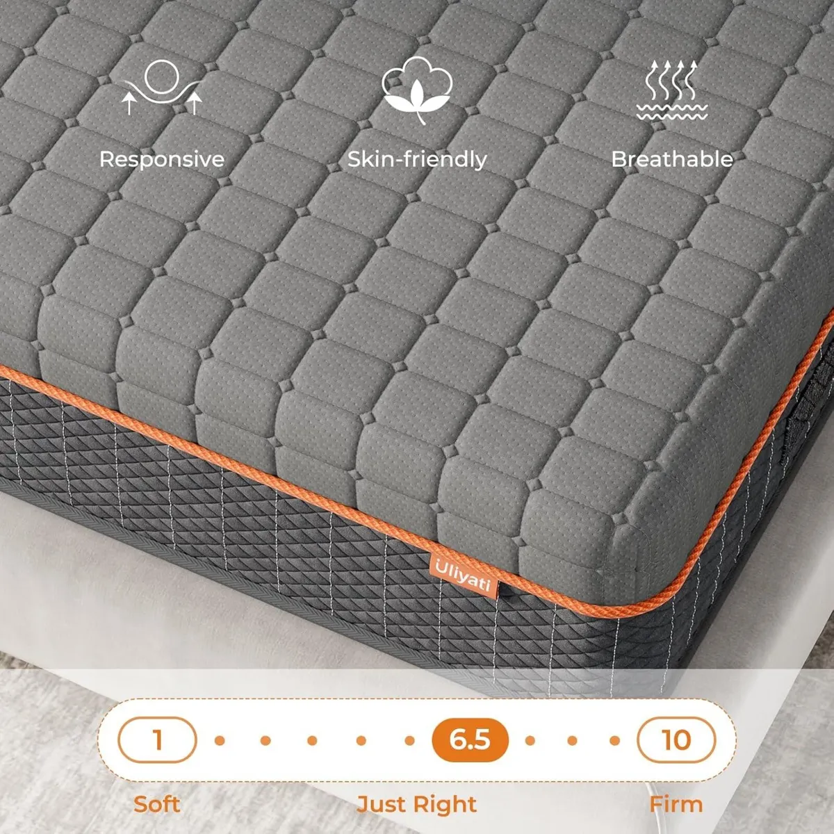 Mattress Gel Memory Foam Medium Breathable - Image 4