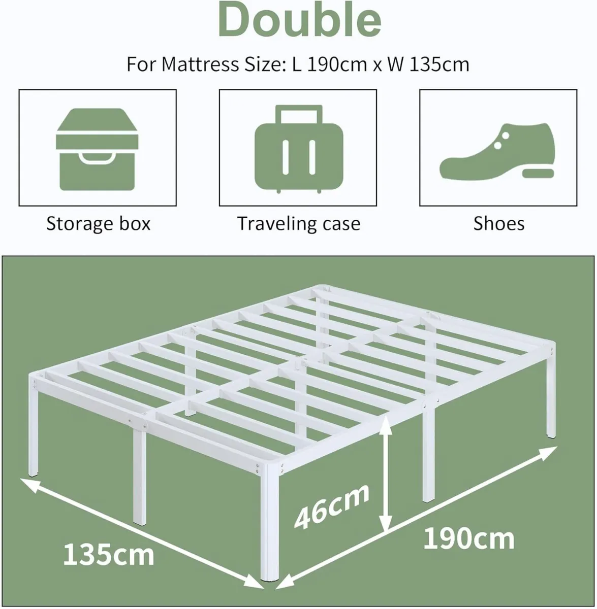 Bed Frame with Rounded Corners - Image 2