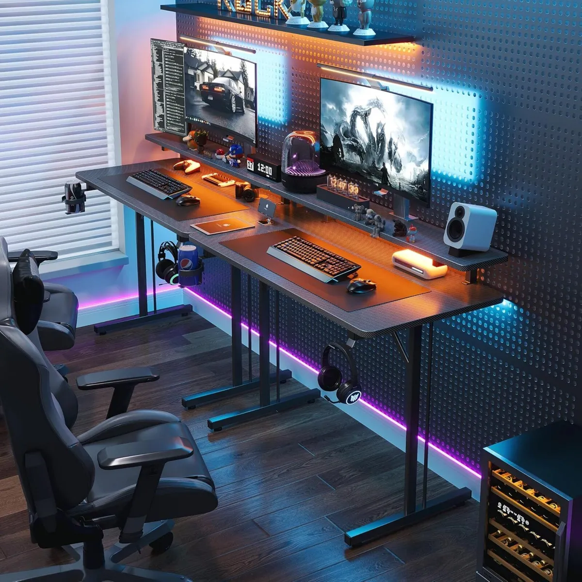 Small Gaming Desk Computer 100x50x88CM Table - Image 2