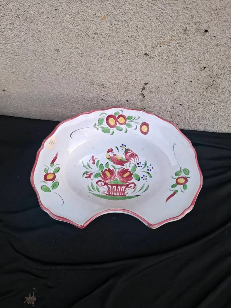 Vintage shaving barber bowl bassin