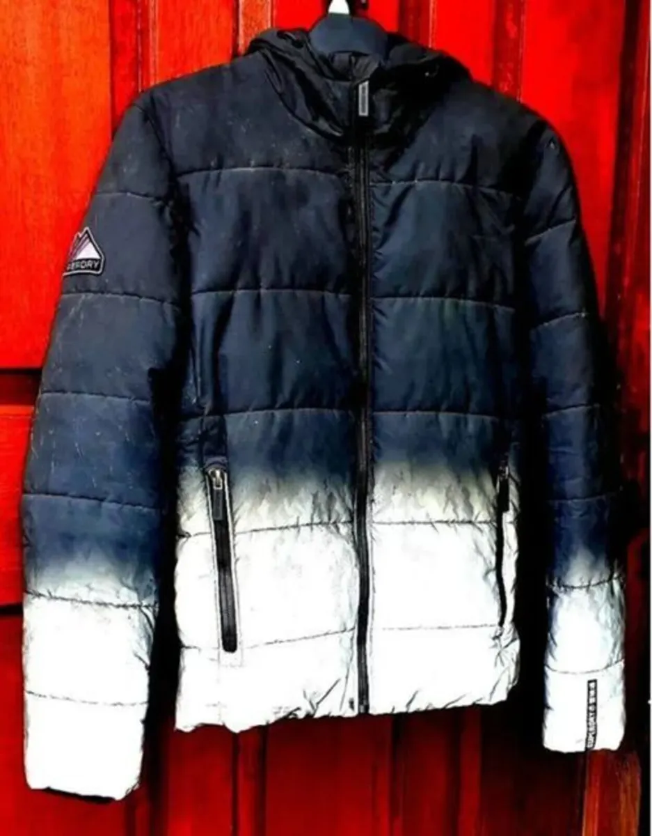 Ex-Display Superdry Hooded Puffa Jacket - Image 4
