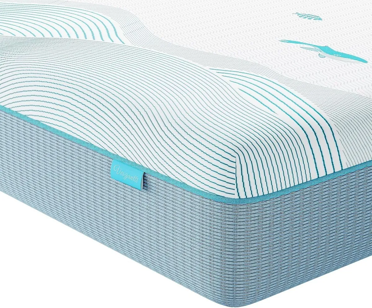 Ocean-Inspired Memory Foam Mattress Medium - Image 1