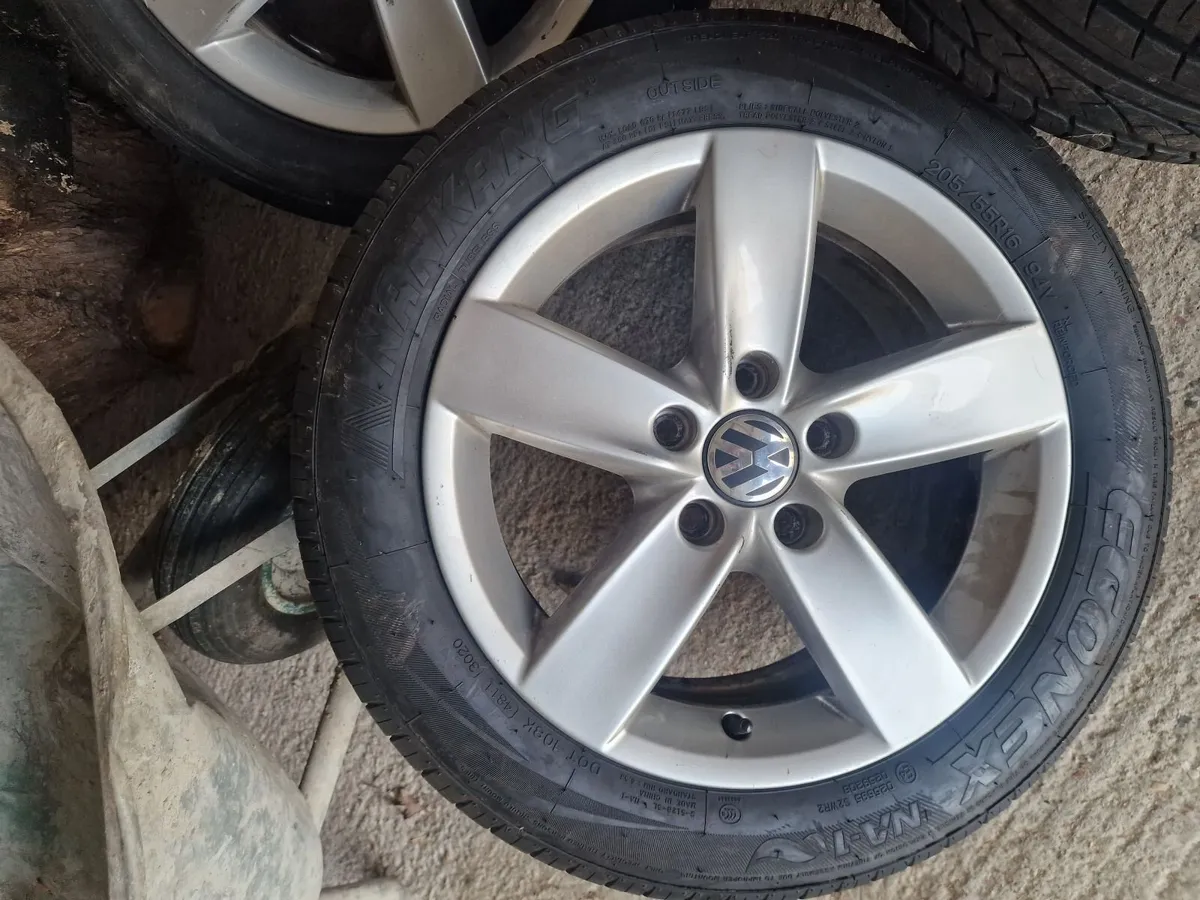 Genuine VW 16" Alloy Wheels – 5x112 - Image 3