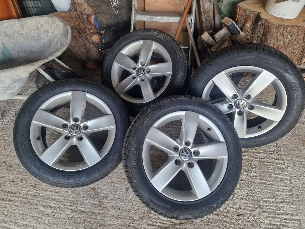 Genuine VW 16" Alloy Wheels – 5x112 - Image 1