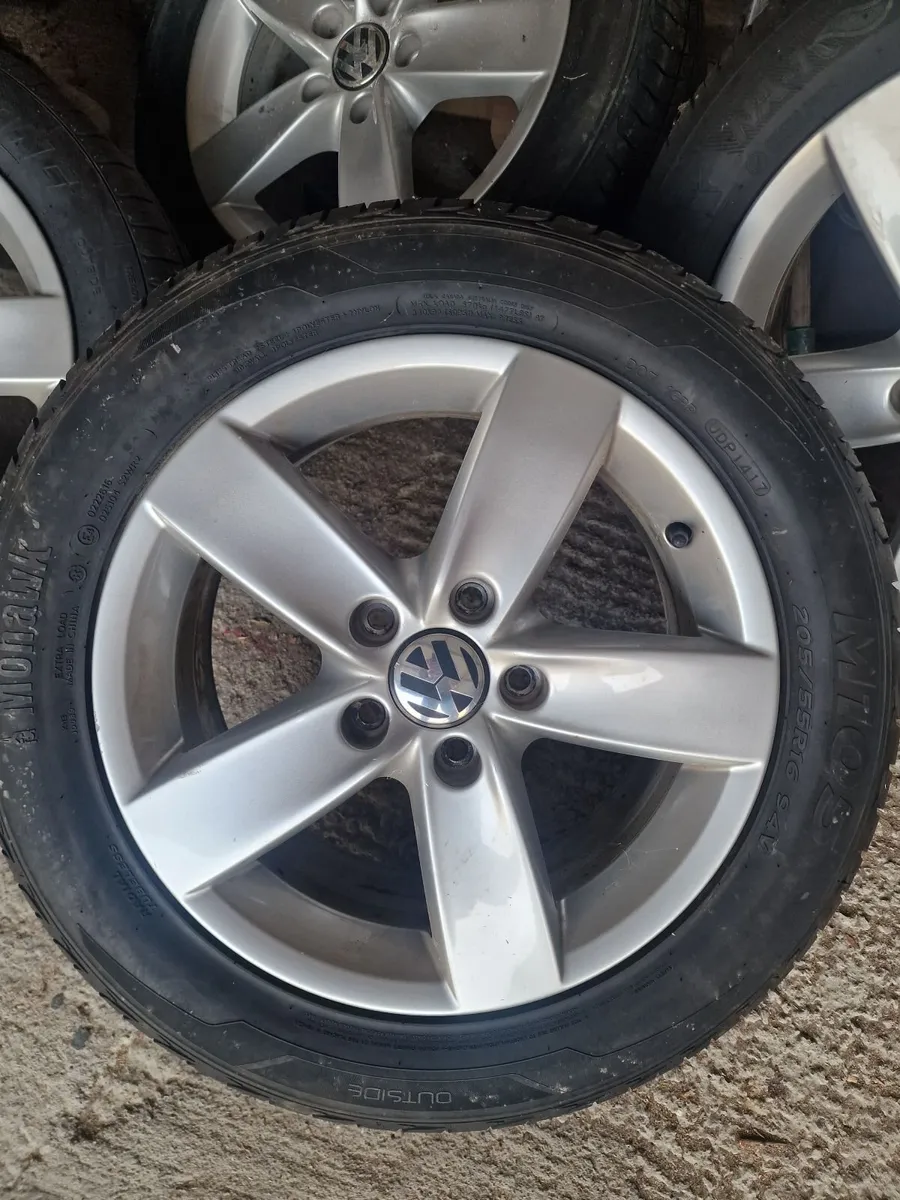 Genuine VW 16" Alloy Wheels – 5x112 - Image 4