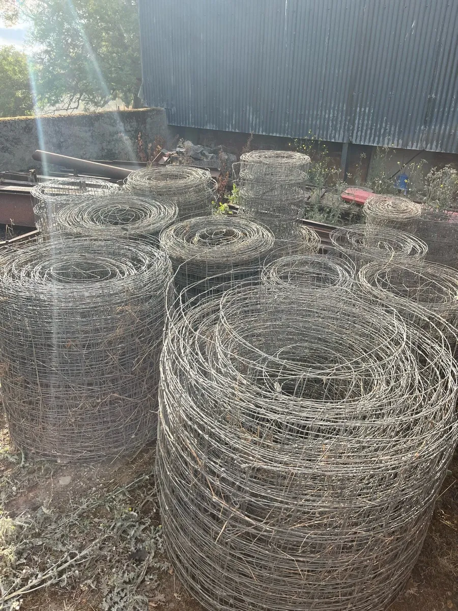 Sheep wire, high tensil wire and barbed wire - Image 1