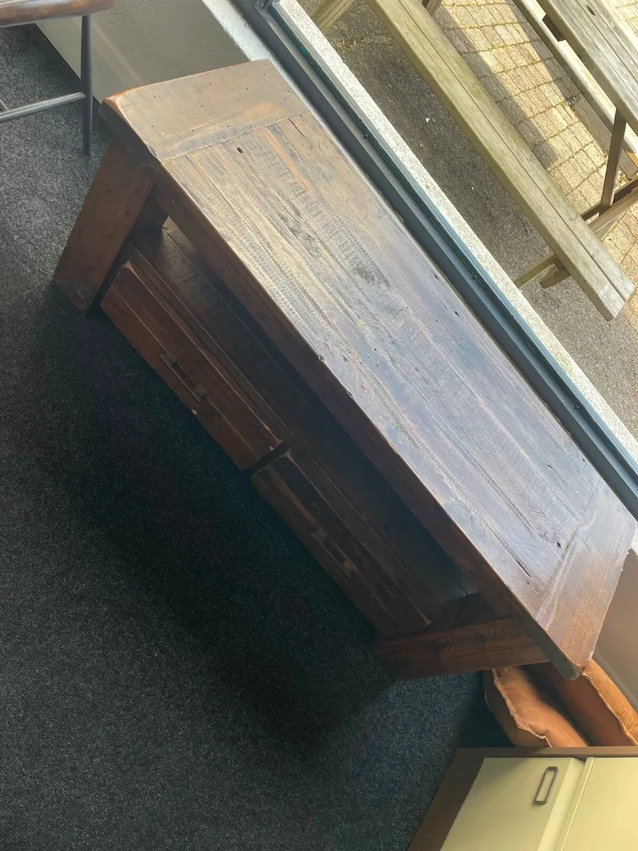 Wooden storage sideboard - Image 1