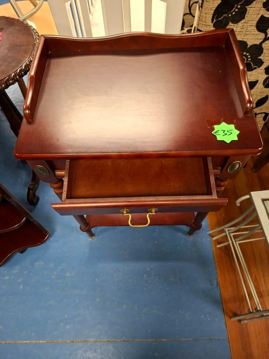 NIGHT STAND WITH GALLERY EDGE - Image 4