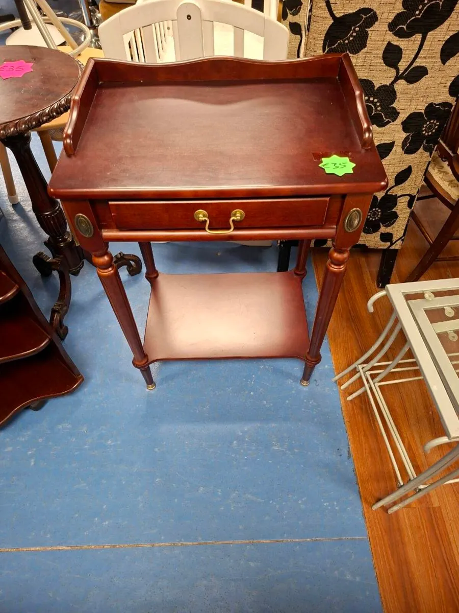 NIGHT STAND WITH GALLERY EDGE - Image 2
