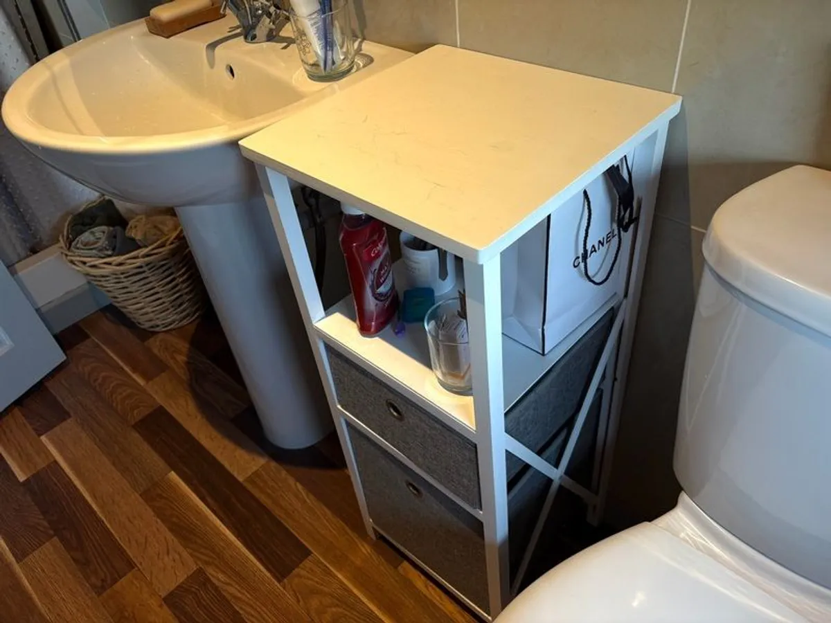 Bathroom basin / toilet / storage unit - Image 3