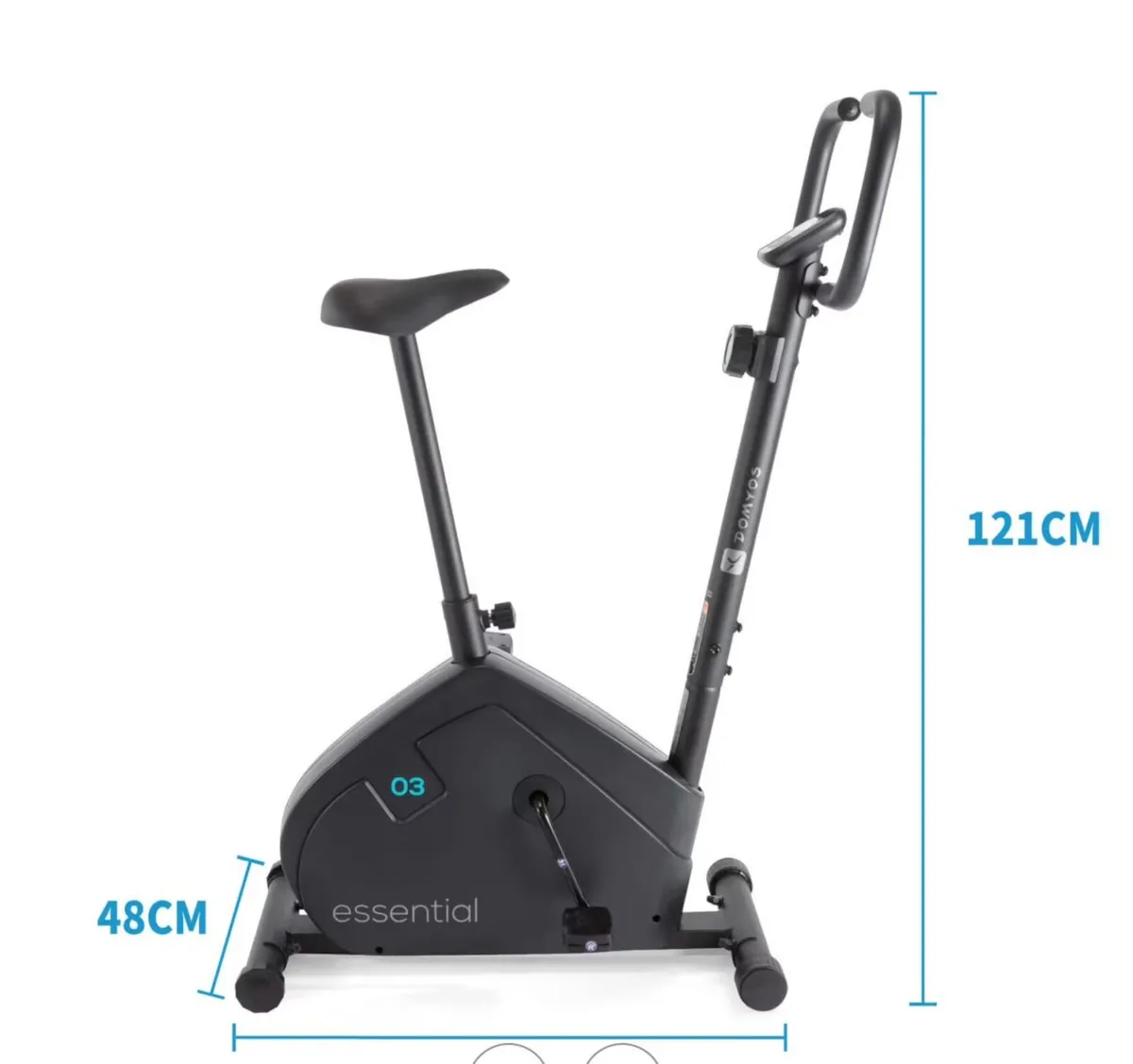 Domyos Essential Exercise Bike Excellent Condition - Image 2