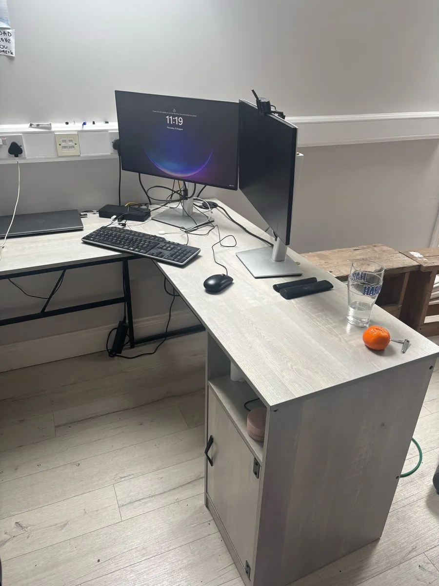 L Shaped Computer Desk - Image 2