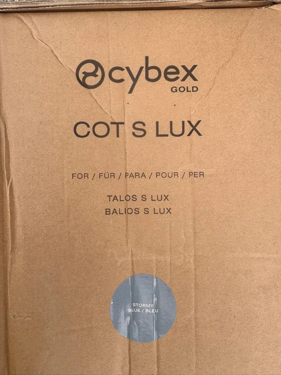 CYBEX Gold Cot S Lux – Stormy Blue - Image 4