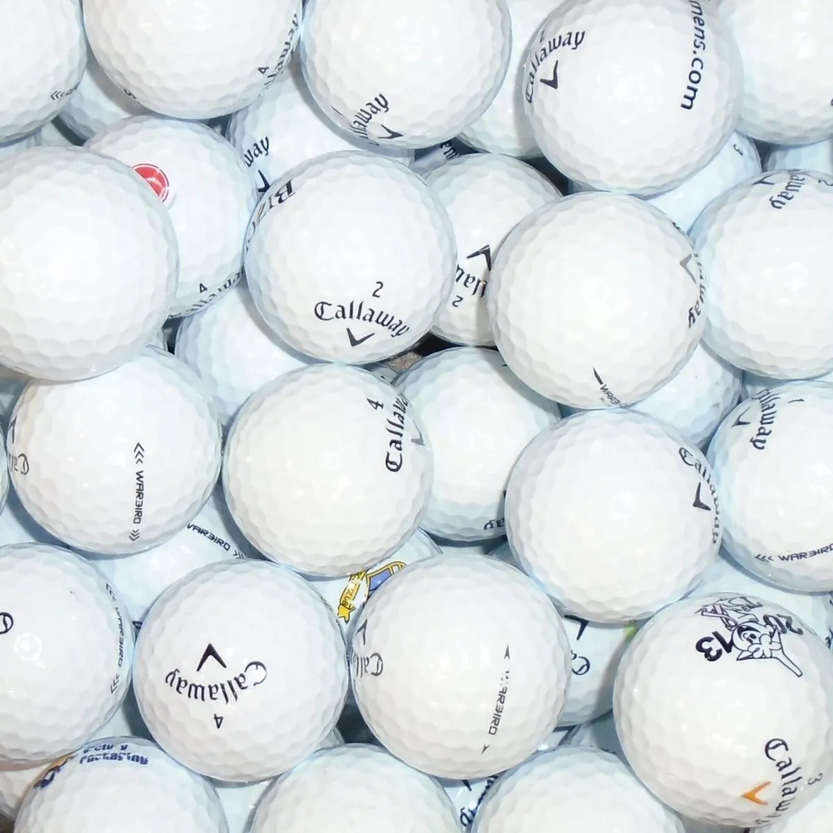Callaway Warbird Lake Golf Balls - 38 Balls