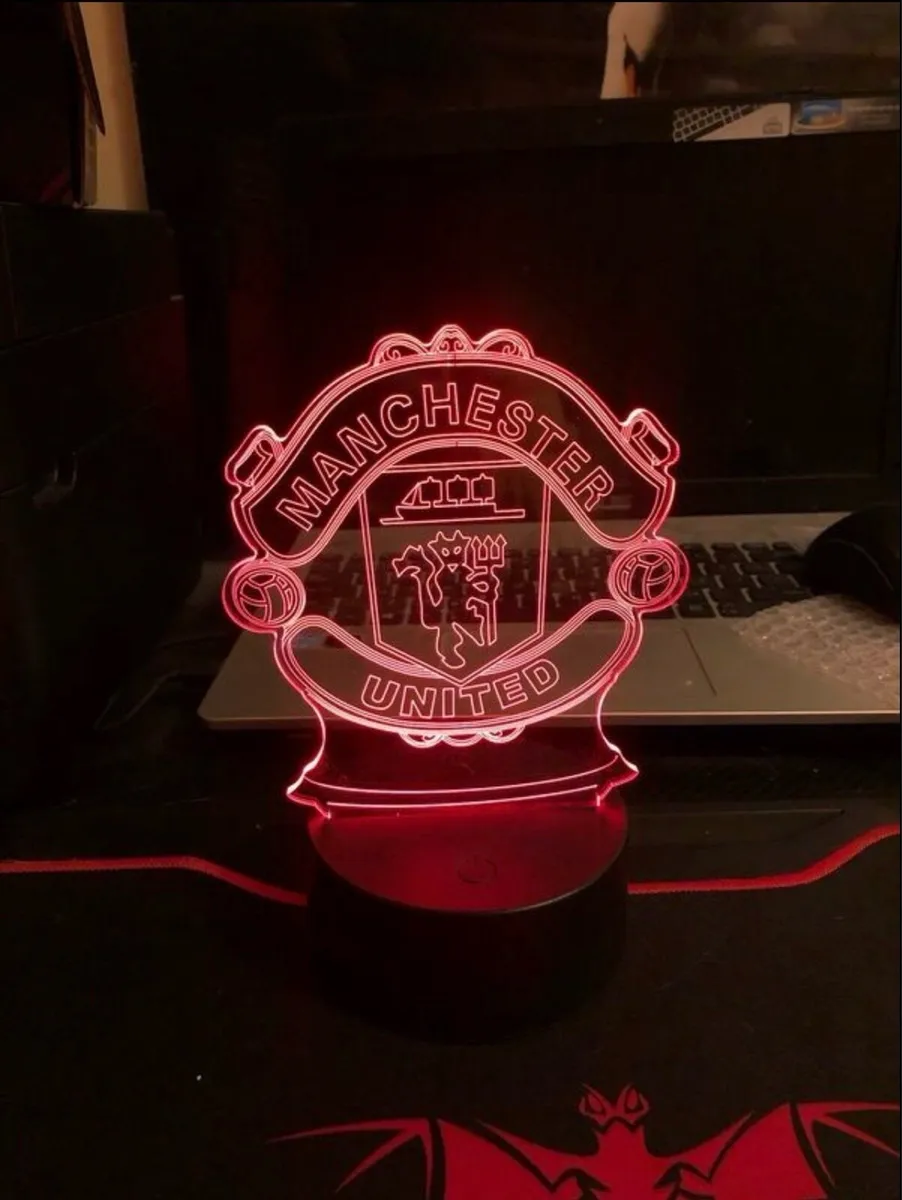 3D Manchester United wireless Lamp - Image 1