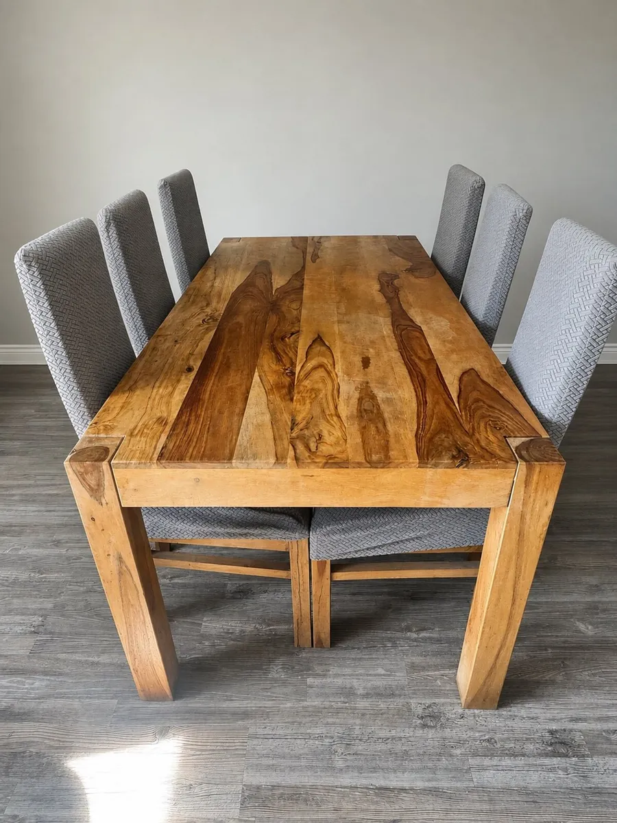 Dining table and chairs - Image 1