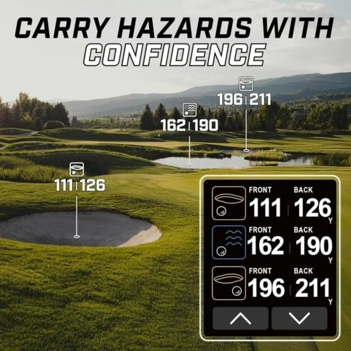 Izzo Swami 7000i Golf GPS - Blue - Image 4
