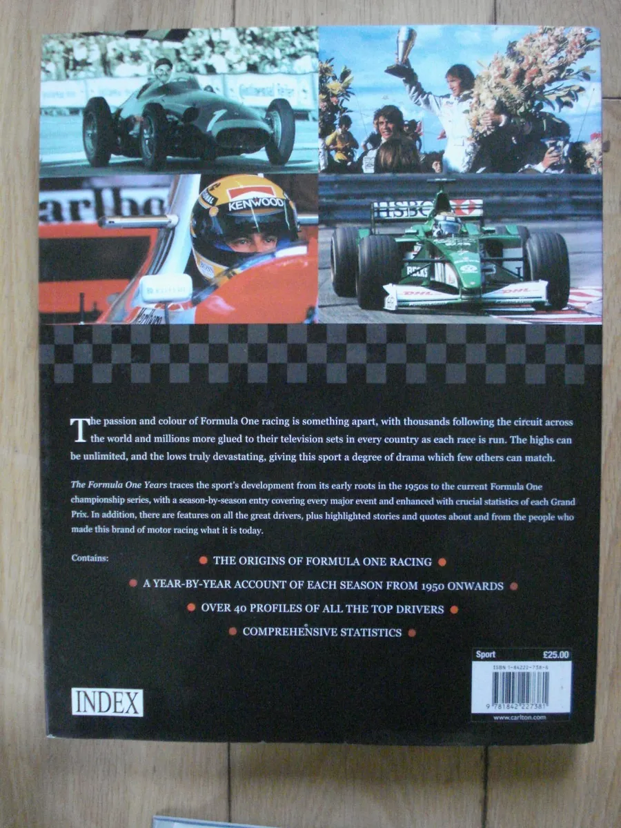 FIVE FORMULA ONE ENCYCLOPEDIA BOOKS. - Image 4
