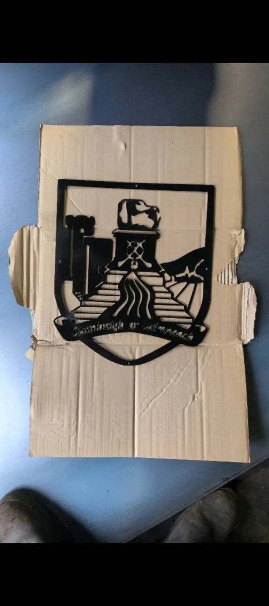 Profile cutting custom signs Baseplates metal art - Image 1