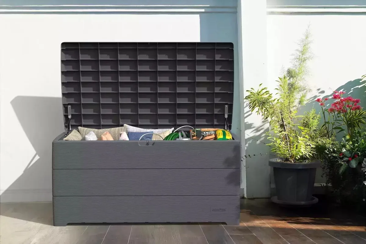 🌟 Durabox 416L Patio Storage Box – Brown - Image 4