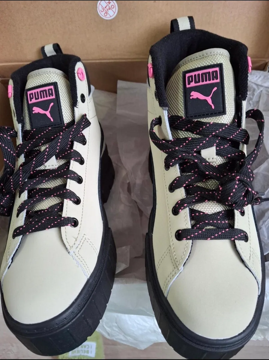EU 38 Puma Mayze Retro Khaki Mid sneakers - Image 2