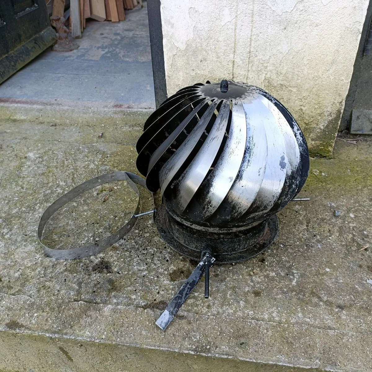 Spinning Chimney cowl