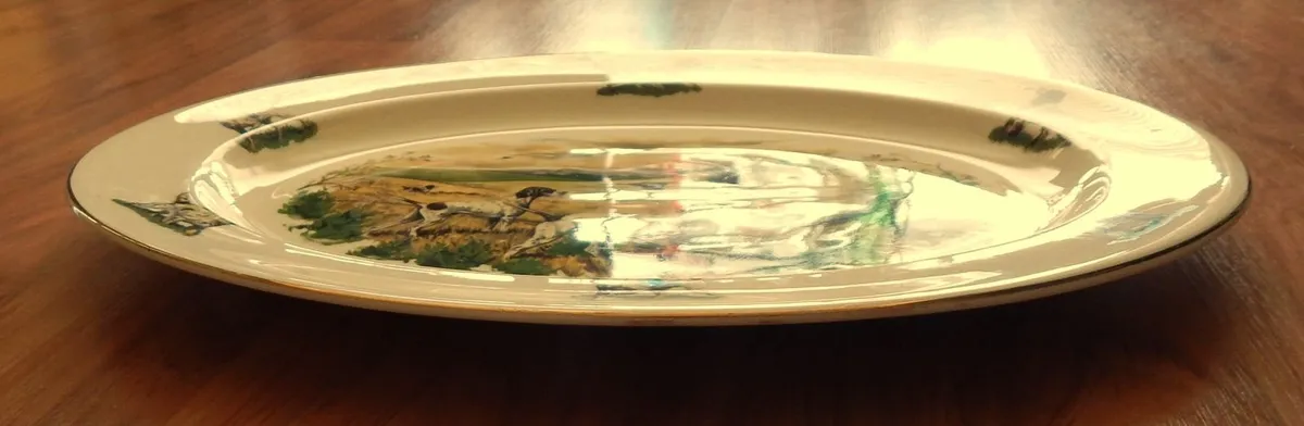 English Bone China Platter - Image 2