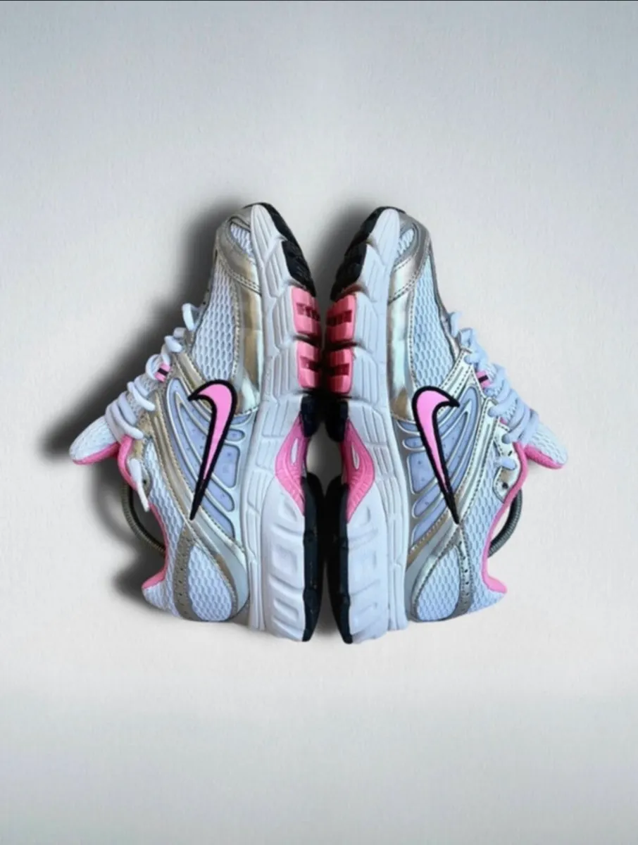 UK 5 Nike Air Max Moto 2K Metallic Silver Pink - Image 2