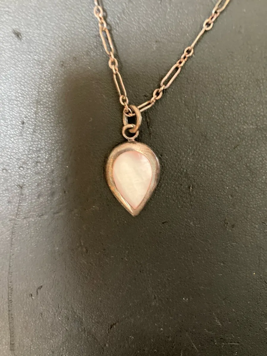 Sterling Silver, mother of pearl pendant - Image 2