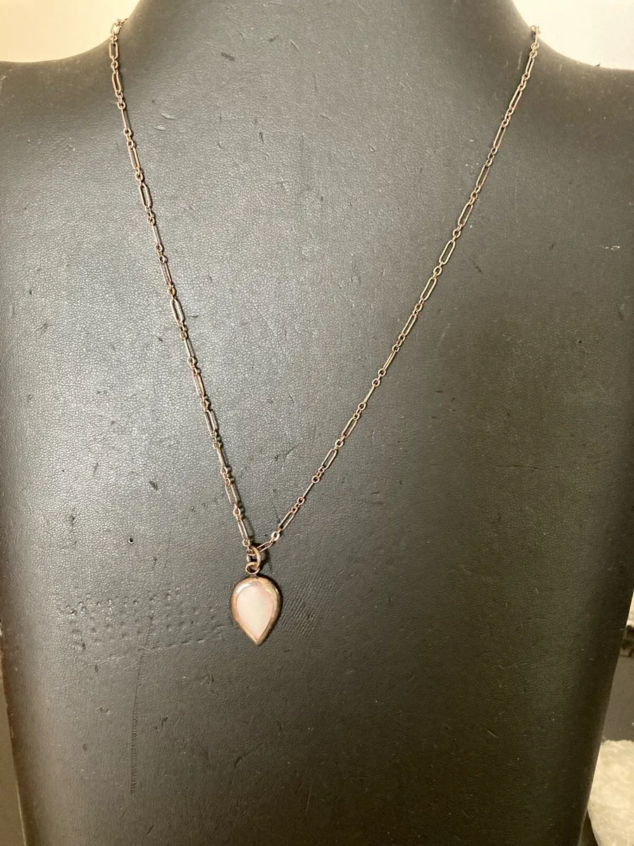 Sterling Silver, mother of pearl pendant - Image 1