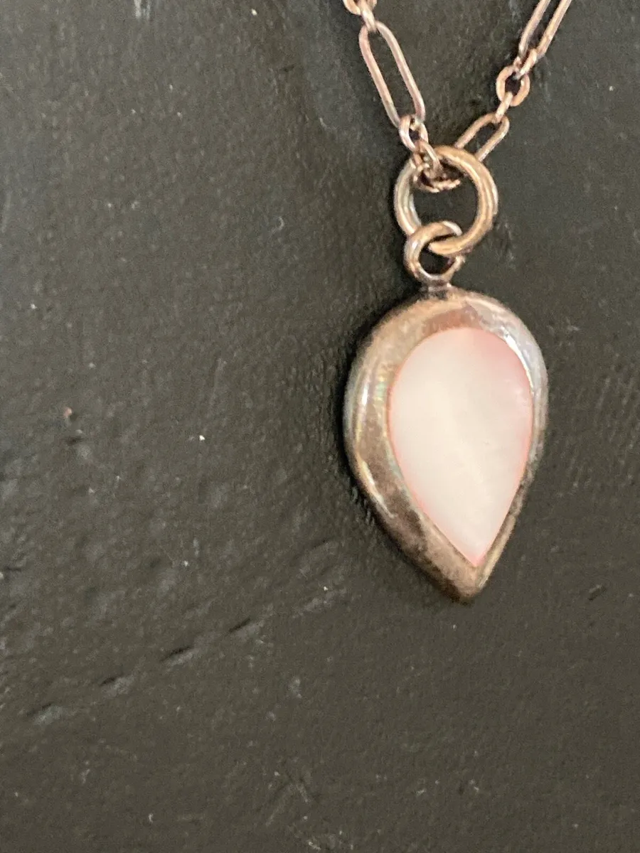 Sterling Silver, mother of pearl pendant - Image 3